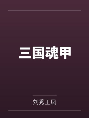 三国魂甲封面